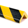 Heavy Duty 90 degrés angle plat Bumper Guard, tapez H +, 39-3/8" L x 2-7/16" W x 2-7/16 "H