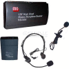 Revers de la VHF sans fil et casque micro Kit - fréquence 1