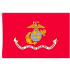 3 x 5 pi Nylon US Marine Corps Flag