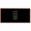 Aarco Red Oak Framed Letter Board Message Center - 96"W x 48"H