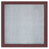 Aarco 1 Door Alum Framed Illum Enclosed Bulletin Board Bronzed Anod. - 36"W x 36"H