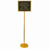 Aarco Aluminum Framed Director Gold - 15"W x 12"H