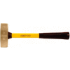 AMPCO® H-16FG Non-Sparking Double Face Hammer W/ Fiberglass Handle 2.75Lb 15"L