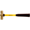 AMPCO® H-47FG Machinists' Non-Sparking Double Face Hammer W/ Fiberglass Handle 4Lb 14" OAL