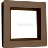 Steel Low Profile Beveled Slimline Vision Lite VSL0624B, 6" X 24", Bronze