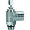 AIGNEP Female Flow Control 88967-06-06, Knob Adj, Flow In 3/8" NPTF x 3/8" Swift-Fit Univ - Pkg Qty 2