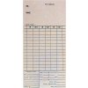 Cartes de temps d’Amano pour BX-1500, bimensuelle, 250/Pack