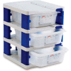 Araven Food Storage Container Tower, PP, Contient (3) Conteneurs de taille 1/2