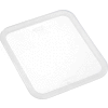 Couvercle hermétique en silicone Araven, 12-1/4"L x 10 » W, transparent - Qté par paquet : 6