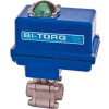 BI-TORQ 2" NPT SS 3-Pc feu sécuritaire robinet à tournant sphérique W / Dbl. Acting Pneum. actionneur