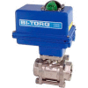 BI-TORQ 2" NPT de 3-Pc SS Ball Valve 115VAC W/NEMA 4