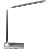 Lampe de bureau LED d’éclairage Amax, sans fil, 2USB, 10W, blanc