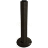 Azar Displays 700223-BLK 36" Pegboard Revolving Floor Display, 4-Sided, Black Solid ,1 Piece