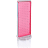 Azar Displays 700508-PNK Revolving Pegboard Countertop Display Unit, 8" x 20", Pink ,1 Piece
