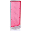 Azar Displays 700509-PNK Two-Sided Non-Revolving Pegboard Countertop Display, 8" x 20", Pink