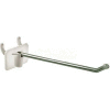Azar Displays 701204 4" Attached Back Wire Hook 0.148" Diameter