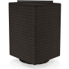 Azar Displays 701414-BLK Interlocking Pegboard Countertop Display, 14" x 20", Black Solid ,1 Piece