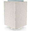 Azar Displays 701414-WHT Interlocking Pegboard Countertop Display, 14" x 20", White Solid ,1 Piece