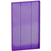 Azar Displays 771322-PUR Pegboard Wall Panel, 13.5" x 22", Purple Opaque