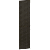 Azar Displays 771360-BLK Pegboard Wall Panel, 13.5" x 60" - Black Solid