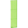 Azar Displays 771360-GRE Pegboard Wall Panel, 13.5" x 60", Green Opaque