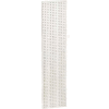 Azar Displays 771360-WHT Pegboard Wall Panel, 13.5" x 60", White Solid
