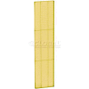 Azar Displays 771360-YEL Pegboard Wall Panel, 13.5" x 60", Yellow Opaque