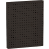 Azar Displays 771620-BLK Pegboard Wall Panel, 16" x 20", Black Solid