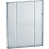 Azar Displays 771620-CLR Pegboard Wall Panel, 16" x 20", Clear Opaque