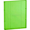 Azar Displays 771620-GRE Pegboard Wall Panel, 16" x 20", Green Opaque