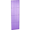 Azar Displays 771660-PUR Purple Pegboard Wall Panel, 16" x 60"
