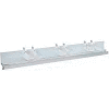 Azar Displays 900051 Acrylic J-Bar System, 13.5" Wide, Clear