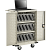 Mobile Storage & charger Cart pour 36 iPad® & Tablet Devices, Putty, cETL, non assemblés