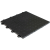 Block Tile B0US4230 Garage Flooring Interlocking Tiles, Coin Pattern, Black