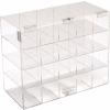 Horizon Mfg. Safety Glass Holder With Door, 5203, Holds 20 Glasses, 6-3/4"L
