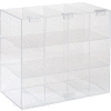 Horizon Mfg. Safety Glass Holder With Door, 5205, Holds 12 Glasses, 7-3/4"L
