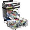 Horizon Mfg. 200 Pair Foam Earplug Dispenser Box Rack With Anti-Spill Wire Tray, 4001, 10-1/2"L