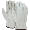 MCR sécurité 3215L gants pilotes, sans doublure Select Grain cuir de vache, grand - Qté par paquet : 12