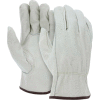 MCR sécurité 3215L gants pilotes, sans doublure Select Grain cuir de vache, grand - Qté par paquet : 12