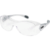 Lunettes de sécurité à porter par-dessus les lunettes d'ordonnance MCR Safety OG110AF Law®, verres transparents anti-buée