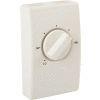 TPI Wall Mount Thermostat Single Pole For Unit Heaters, 120-277v S2025H10AA