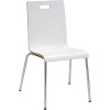 KFI pile bois chaise - Blanc - Série JIVE