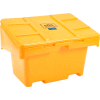 Global Industrial Lockable Outdoor Storage Container, 42"Lx29"Wx30"H, 11 Cu. Ft., Yellow