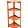 34x12 Corner Flip Flop Bookcase - Cherry