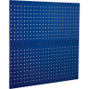 Kennedy Manufacturing-VTC Series-50002BL-2 Panel Square Hole Toolboard Set 36"H x 18"W-Classic Blue