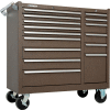 Kennedy® 315XB K1800 Series 39-3/8"W X 18"D X 39"H 15 Drawer Brown Roller Cabinet
