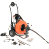 General Wire Speedrooter 92 Drain / Machine de nettoyage d’égout W / 100 'x3 / 4 « Câble et 8 Pc Cutter Set