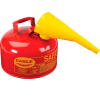 Eagle Type I Safety Can - 2 Gallon with Funnel - Red