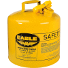 Bidon de sûreté de type I Eagle - 5 gallons - Jaune