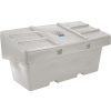 Global Industrial™ Lockable Outdoor Storage Container, 72"Lx36"Wx36"H, 36 Cu. Ft., Light Gray